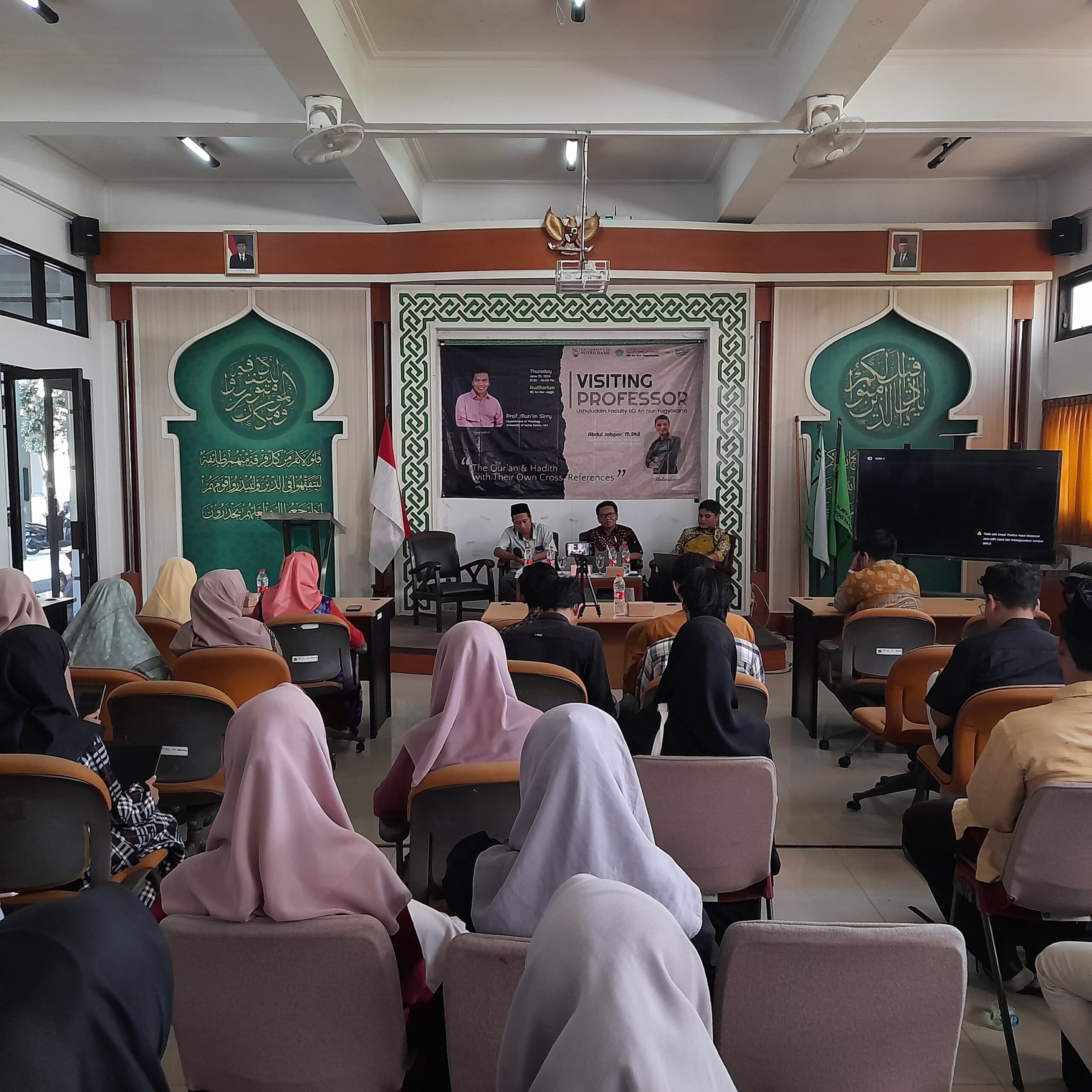 Fakultas Ushuluddin Datangkan Profesor dari Notre Dame, Bahas Studi Al-Quran di Amerika