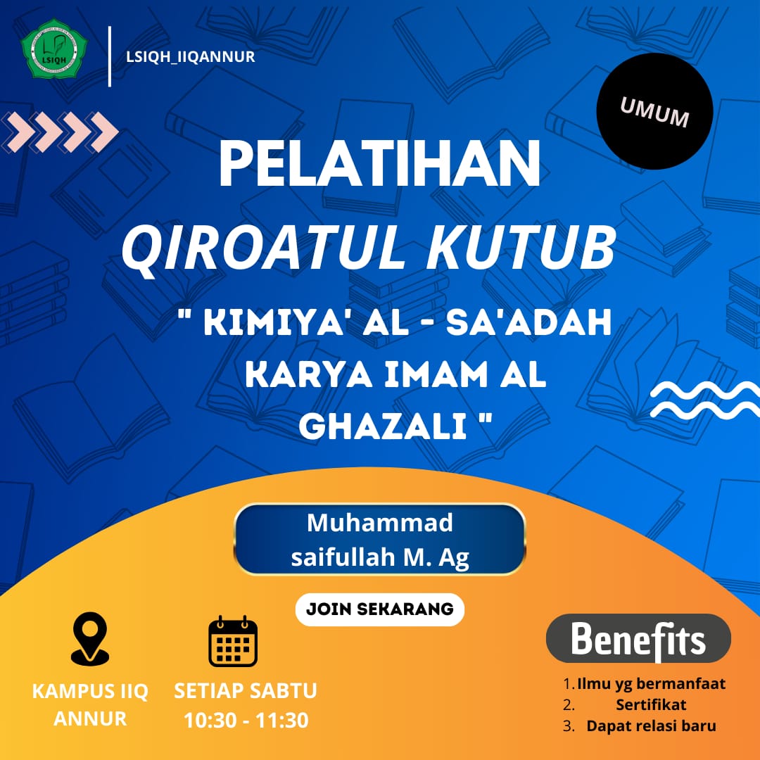 Untuk Tingkatkan Skill Mahasiswa, LSIQH Adakan Tiga Program Berkelanjutan