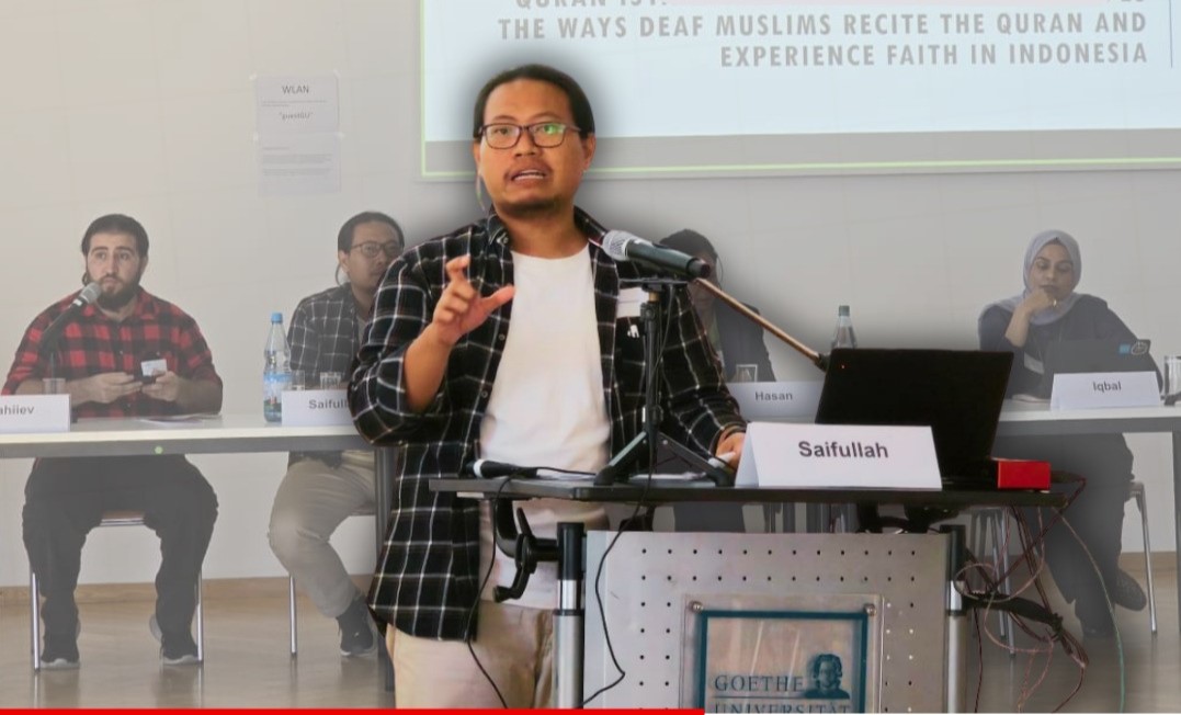 Dosen Fakultas Ushuluddin IIQ An Nur Yogyakarta Presentasikan Riset tentang Aplikasi Al-Qur’an Isyarat pada Seminar Internasional di Jerman